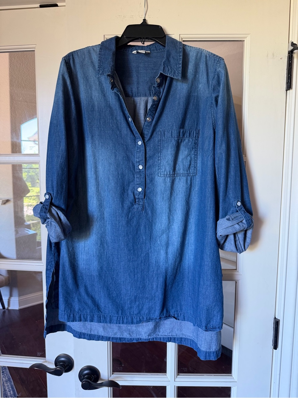 Amazing Women’s Denim Tunic Shirt 18/20 2X